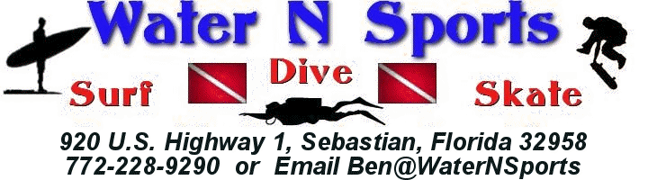 Water N Sports Surf Skate Scuba